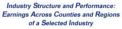 South Dakota - Earnings Across Counties and Regions of a Selected Industry