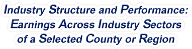 South Dakota - Earnings Across Industry Sectors of a Selected County or Region